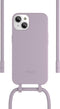 Woodcessories Change Case - iPhone 14 Plus - 2 in 1 met afneembaar nekkoord - Paars