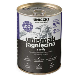 Natvoer Uniszki Unismak Cordero con Calabaza Lam 410 g