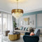 Seenvlog - Luxe Kristallen Hanglamp - Goud - LED-verlichting - Energieklasse B