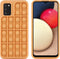 iMoshion Hoesje Geschikt voor Samsung Galaxy A02s Hoesje Siliconen - iMoshion Pop It Fidget Toy - Pop It hoesje - goud