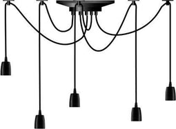 Segula Phoenix hangende plafondverlichting Flexibele montage Zwart E27 A,A+,A++,B,C,D,E