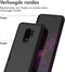 imoshion Hoesje Geschikt voor Samsung Galaxy S9 Plus Hoesje - Ruimte voor 2 pasjes - imoshion Backcover met pasjeshouder - Zwart