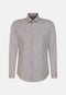 Seidensticker Overhemd Business - Slim Fit met Extra Lange Mouw - Grijs - maat 41