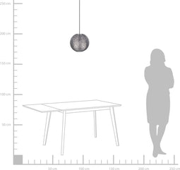 SEINE - Hanglamp - Zilver - Metaal