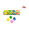 Seizoen - Anti stress rainbow sqeeze bal 6cm 4ass | 12 stuks