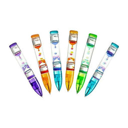 Seizoen - Balpen lava bubbles 16cm assorti | 24 stuks
