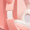 Seizoenstunter - Kinder hoofdtelefoon - Draadloze koptelefoon Bluetooth met led kattenoortjes - roze