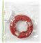 CAT6 Netwerkkabel - RJ45 Male - RJ45 Male - S/FTP - 20.0 m - Rond - LSZH - Rood - Polybag