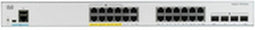 Cisco C1000-24P-4G-L - Managed Switch - 24x PoE+ 195W - Zwart Grijs