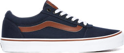Vans MN Ward - Lage sneakers - Sidestripe logo - Dress Blues/White - Maat 44