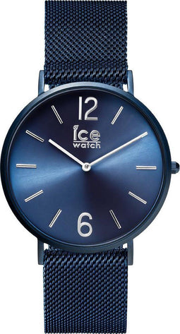 Ice Watch CITY milanese IW012712 - Horloge - Staal PVD - Blauw - 41 mm