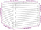 vidaXL - Plantenbak - 60x60x46 - cm - massief - grenenhout - wit