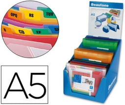 Liderpapel FU22, Envelopmap Ethyleen, A5, Kunststof, Verschillende kleuren