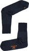 FALKE Run - Anatomische pluche zool sokken unisex - Katoen blauw