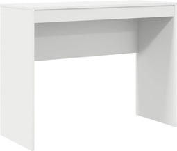 vidaXL - Bureau - Wit - 100x40x76 - cm - Gelaagd - Hout