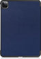 3-Vouw sleepcover hoes - Geschikt voor iPad Pro 11 inch (2018/2020/2021) - Blauw