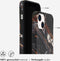 Selencia Aurora Fashion Backcover geschikt voor de iPhone 13 - Duurzaam hoesje - 100% gerecycled - Zwart Marmer