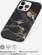 Selencia Aurora Fashion Backcover geschikt voor de iPhone 14 Pro - Duurzaam hoesje - 100% gerecycled - Zwart Marmer