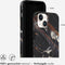 Selencia Aurora Fashion Backcover geschikt voor de iPhone 14 - Duurzaam hoesje - 100% gerecycled - Zwart Marmer