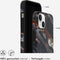 Selencia Aurora Fashion Backcover geschikt voor de iPhone 15 Plus - Duurzaam hoesje - 100% gerecycled - Zwart Marmer