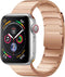 Selencia Bandje Geschikt voor Stalen magnetisch bandje voor de Apple Watch Bandje Series 1 / 2 / 3 / 4 / 5 / 6 / 7 / 8 / 9 / SE - 38 / 40 / 41 mm - Selencia Stalen band - Rosé Goud