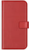 Selencia Hoesje Geschikt voor Huawei Y6 (2018) Hoesje Met Pasjeshouder - Selencia Echt Lederen Bookcase - Rood