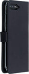 Selencia Hoesje Geschikt voor Huawei Y6 (2018) Hoesje Met Pasjeshouder - Selencia Echt Lederen Bookcase - Donkerblauw