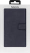 Selencia Hoesje Geschikt voor Huawei Y6 (2018) Hoesje Met Pasjeshouder - Selencia Echt Lederen Bookcase - Donkerblauw