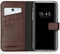 Selencia Hoesje Geschikt voor iPhone 11 Hoesje Met Pasjeshouder - Selencia Echt Lederen Bookcase - Bruin
