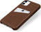 Selencia Hoesje Geschikt voor iPhone 11 Hoesje Met Pasjeshouder - Selencia Vayu Vegan Lederen Backcover - Bruin