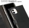 Selencia Hoesje Geschikt voor iPhone 11 Hoesje Met Pasjeshouder - Selencia Echt Lederen Bookcase - Zwart