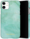 Selencia Hoesje Geschikt voor iPhone 11 Hoesje - Selencia Maya Fashion Backcover - groen