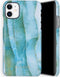 Selencia Hoesje Geschikt voor iPhone 11 Hoesje - Selencia Maya Fashion Backcover - blauw