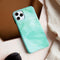 Selencia Hoesje Geschikt voor iPhone 11 Hoesje - Selencia Maya Fashion Backcover - groen
