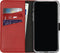 Selencia Hoesje Geschikt voor iPhone 11 Pro Hoesje Met Pasjeshouder - Selencia Echt Lederen Bookcase - Rood
