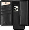 Selencia Hoesje Geschikt voor iPhone 11 Pro Hoesje Met Pasjeshouder - Selencia Eny Uitneembare Vegan Lederen Clutch - Zwart
