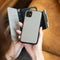 Selencia Hoesje Geschikt voor iPhone 11 Pro Hoesje Met Pasjeshouder - Selencia Surya 2-in-1 Uitneembare Vegan Lederen Bookcase - Grijs