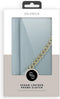 Selencia Hoesje Geschikt voor iPhone 12 Mini Hoesje Met Pasjeshouder - Selencia Eny Uitneembare Vegan Lederen Clutch - Blauw