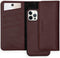 Selencia Hoesje Geschikt voor iPhone 12 Pro / 12 Hoesje Met Pasjeshouder - Selencia Tierra Uitneembare Slang Clutch - Donkerrood