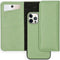 Selencia Hoesje Geschikt voor iPhone 12 Pro / 12 Hoesje Met Pasjeshouder - Selencia Tierra Uitneembare Slang Clutch - Groen
