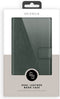 Selencia Hoesje Geschikt voor iPhone 12 Pro / 12 Hoesje Met Pasjeshouder - Selencia Echt Lederen Bookcase - Groen