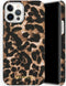 Selencia Hoesje Geschikt voor iPhone 12 Pro / 12 Hoesje - Selencia Maya Fashion Backcover - bruin