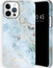 Selencia Hoesje Geschikt voor iPhone 12 Pro / 12 Hoesje - Selencia Maya Fashion Backcover - blauw