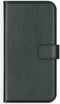 Selencia Hoesje Geschikt voor iPhone 12 Pro Max Hoesje Met Pasjeshouder - Selencia Echt Lederen Bookcase - Groen