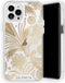 Selencia Hoesje Geschikt voor iPhone 13 Pro Max Hoesje - Selencia Zarya Fashion Extra Beschermende Backcover - goud
