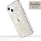 Selencia Hoesje Geschikt voor iPhone 14 Plus Hoesje - Selencia Zarya Fashion Extra Beschermende Backcover - goud
