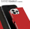 Selencia Hoesje Geschikt voor iPhone 14 Pro Max Hoesje Met Pasjeshouder - Selencia Echt Lederen Bookcase - Rood