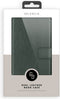 Selencia Hoesje Geschikt voor iPhone 15 Pro Max Hoesje Met Pasjeshouder - Selencia Echt Lederen Bookcase - Groen