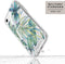 Selencia Hoesje Geschikt voor iPhone SE (2022) / SE (2020) / 8 / 7 / 6s / 6 Hoesje - Selencia Zarya Fashion Extra Beschermende Backcover - groen