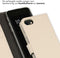 Selencia Hoesje Geschikt voor iPhone SE (2022) / SE (2020) / 8 / 7 / 6s / 6 Hoesje Met Pasjeshouder - Selencia Echt Lederen Bookcase - Lichtgrijs
